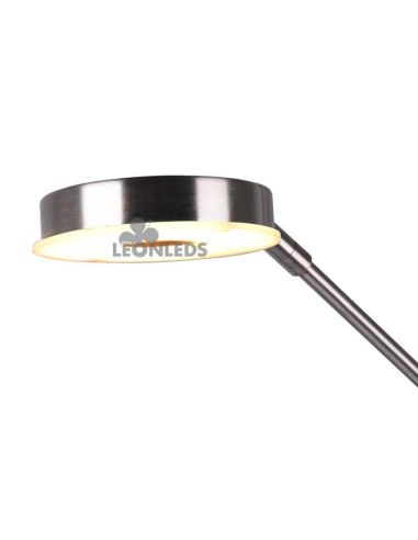 Lámpara de pie LED dos brazos Barrie Trio Lighting | estructura metal | León Leds Iluminación