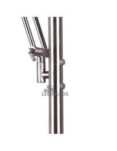 Lámpara de pie LED dos brazos Barrie Trio Lighting | brazo corto | León Leds Iluminación