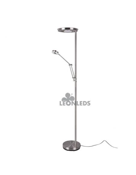Lámpara de pie LED dos brazos Barrie Trio Lighting | brazo largo | León Leds Iluminación