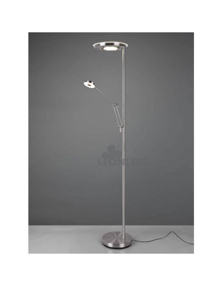 Lámpara de pie LED dos brazos Barrie Trio Lighting | especial lectura | León Leds Iluminación