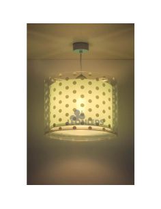 Plafonnier pour enfant Turquoise Dots 41002H | Éclairage LeonLeds 2