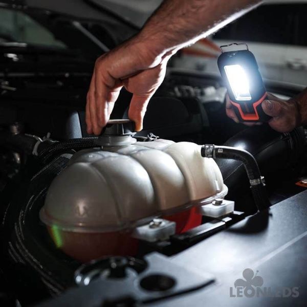 Lámpara de trabajo potente LED de pilas LEDinspect Ledil Mini CP 80 Osram | LeonLeds Iluminación