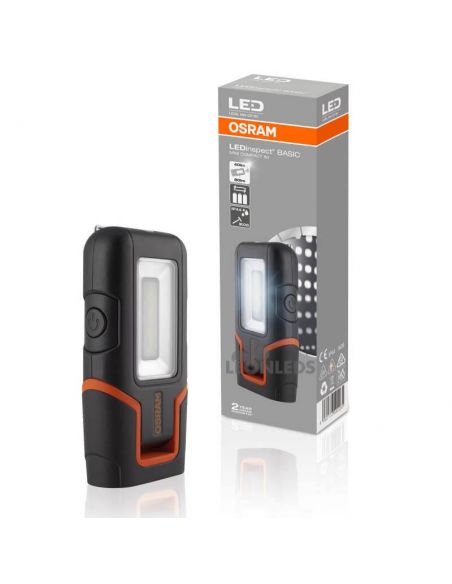 Lámpara de trabajo potente LED de pilas LEDinspect Ledil Mini CP 80 Osram | LeonLeds Iluminación