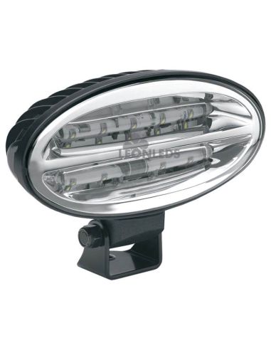 Faro LED ovalado para John Deere Series R y M Original JW Speaker RE573609 | LeonLeds