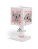 Lámpara de mesa infantil rosa Koala 63261S Dalber | LeónLeds Iluminación
