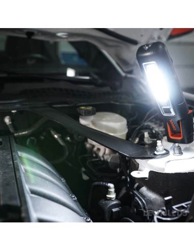 Linterna de trabajo LED a pilas LEDinspect® PROFFESIONAL 180 | LeonLeds