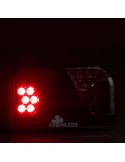 Piloto Trasero LED con triangulo con conector 7 Pin AMP 7 Funciones FT-170 | LeonLeds Iluminación