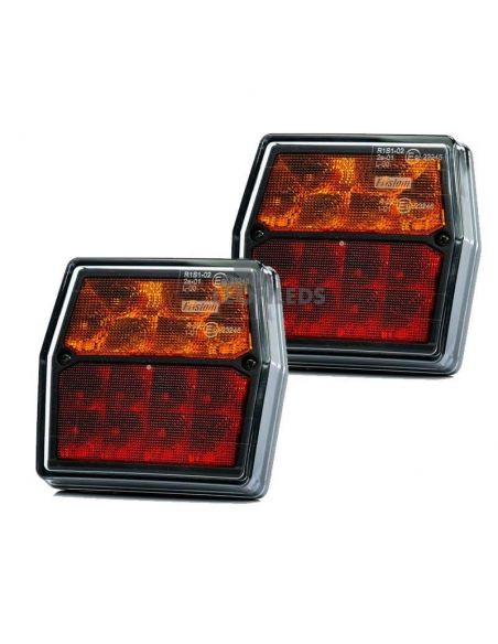 Luz traseira LED para reboque 12V FT222 Fristom | leonleds