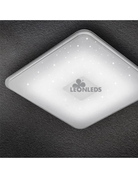 Plafón LED con memoria Samurai Trio Lighting| plafón estrellado techo interior | León Leds Iluminación