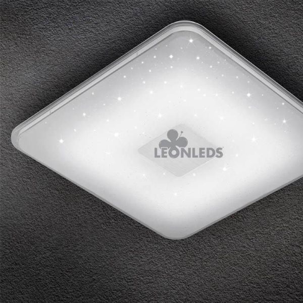 Plafón LED con memoria Samurai Trio Lighting| plafón estrellado techo interior | León Leds Iluminación