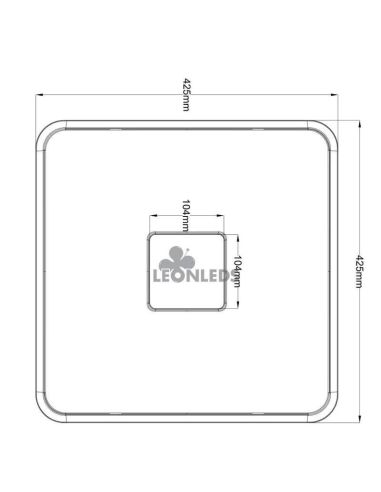 Plafonnier LED à mémoire Samurai Trio Lighting| plafonnier blanc et étoiles | Éclairage Led Lion
