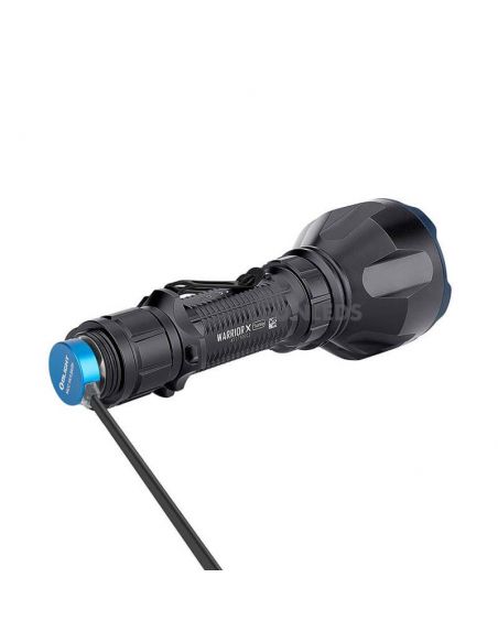 Maletin Kit de caza Linterna Warrior X Turbo LED Olight | con cable de carga magnético | León Leds Iluminación