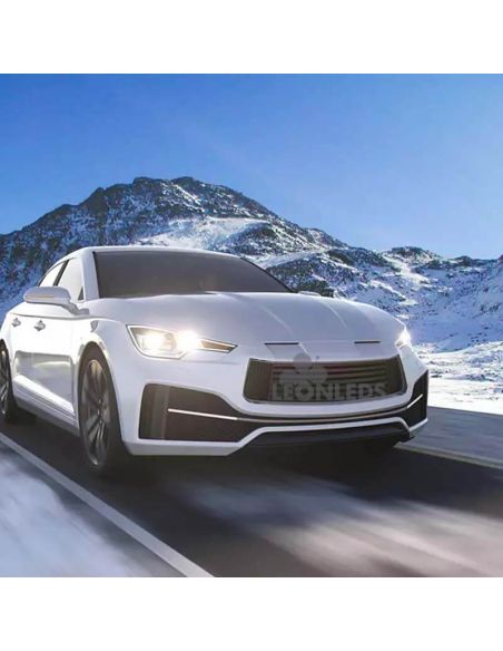 Lâmpadas H7 luz mais branca Whitevision Ultra PHilips | Leon Iluminação LED