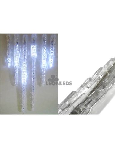 Guirnalda LED de tipo escarcha con 6 tiras diferentes 2,5M | LeónLeds