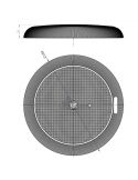 Dimensiones Plafón LED para camión potente 1.200Lm FT-161 LED Fristom | LeonLeds Iluminación