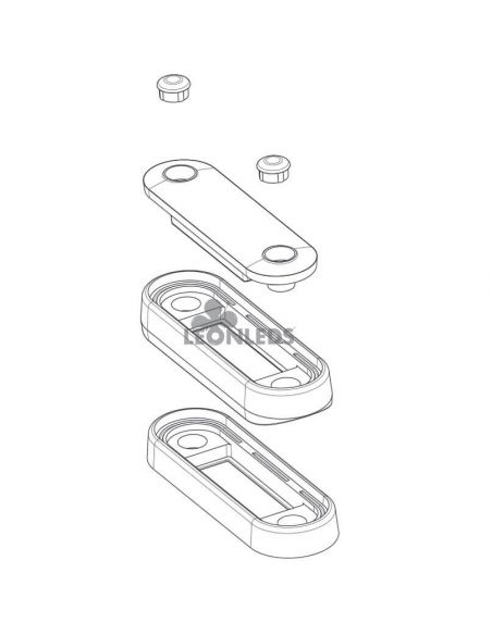 Luz de presença LED para barra ou superfície plana Âmbar, Branco ou Vermelho FT-073 Fristom | leonleds