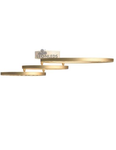 Aplique y Plafón Collage LED 40W Oro 7233 Mantra | LeonLeds Iluminación