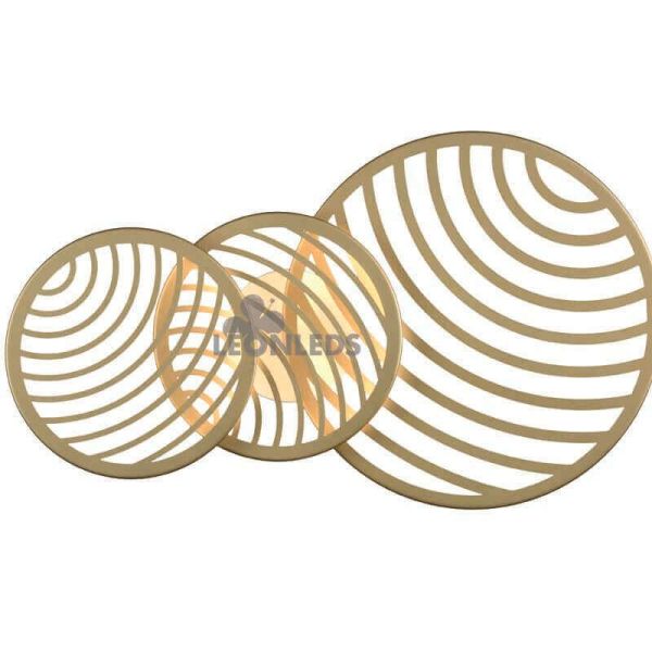 Applique et plafonnier Collage LED 40W Oro 7233 Mantra | Éclairage LeonLeds