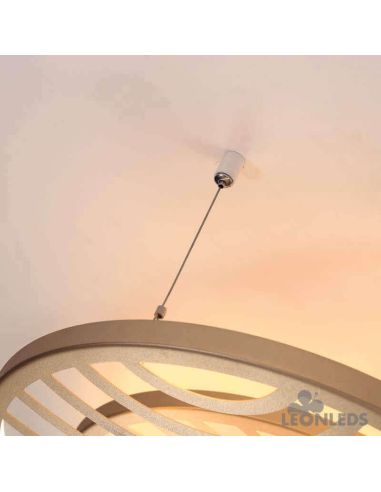 Aplique y Plafón Collage LED 40W Oro 7233 Mantra | LeonLeds Iluminación