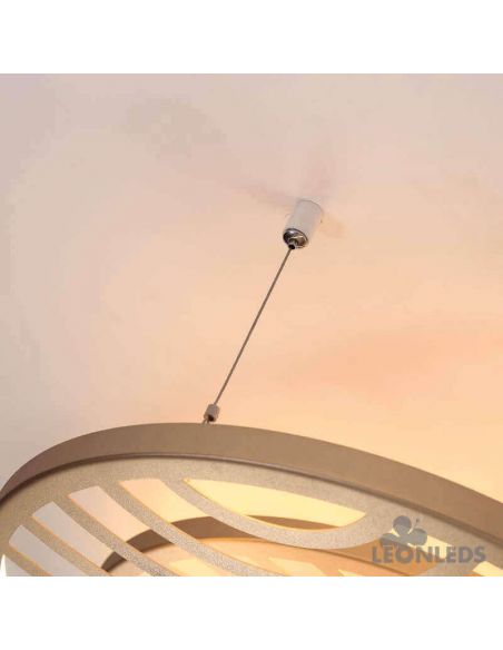 Aplique y Plafón Collage LED 40W Oro 7233 Mantra | LeonLeds Iluminación