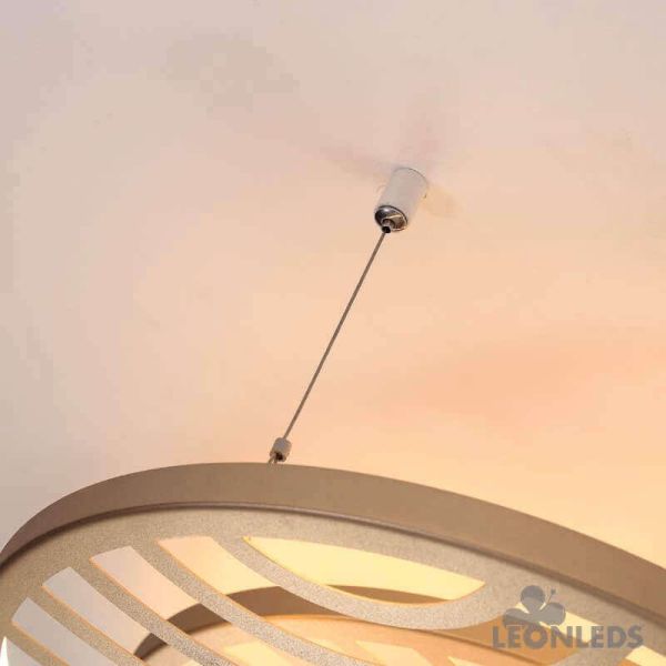Aplique y Plafón Collage LED 40W Oro 7233 Mantra | LeonLeds Iluminación