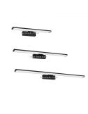 Aplique LED negro Pandella 1 para espejo de baño IP44 Eglo | LeonLeds