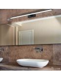 Aplique LED negro Pandella 1 para espejo de baño IP44 Eglo | LeonLeds