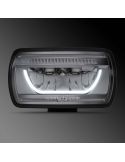 Faro delantero LED Jumbo rectangular homologado 1FE 016 773-001 Hella | LeonLeds Iluminación