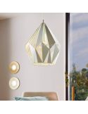 Lámpara colgante de Techo Carlton 1 verde menta 1XE27 | Lámpara brillante de Eglo Lighting | LeonLeds Iluminación