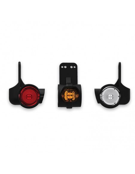 Cuerno Corto Lengüeta LED Con Cable FT-140 W - 3 Funciones Fristom FT-140 W | LeonLeds Iluminación