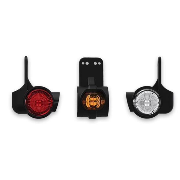 Cuerno Corto Lengüeta LED Con Cable FT-140 W - 3 Funciones Fristom FT-140 W | LeonLeds Iluminación