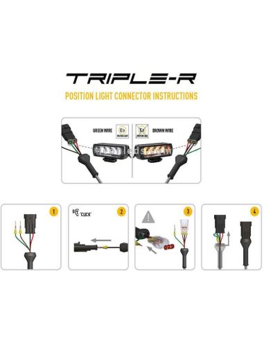Homologierte LED-Leiste Triple R 750...
