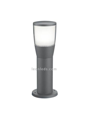 Shannon Integrado Moderno LED Exterior Post Light | metálico IP54 antracite | Leon Iluminação LED