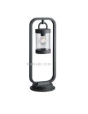 Poste Sobremuro de Exterior antracita con sensor Sambesi 1XE27 | farol de Trio Lighting | LeonLeds Iluminación