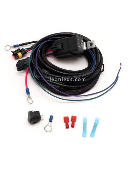 Câblage Installation 1 Barre LED avec feu de position Lazer | leonleds