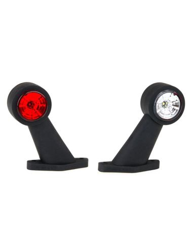 Cuerno LED Diagonal Corto FT-009 C - 2 Funciones Fristom | LeonLeds Iluminación