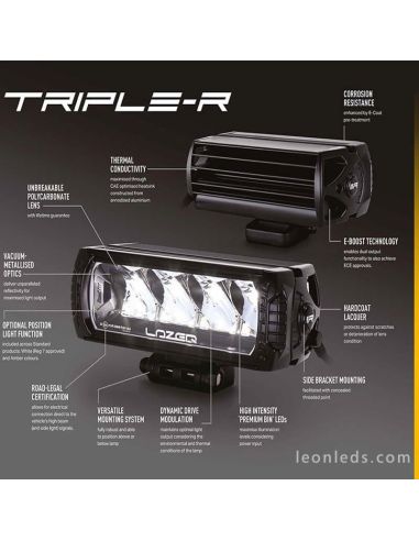 Gama Barra LED Lazer Triple R  | LeonLeds