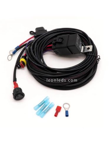 1L-LP-220 Cableado para una Barra LED Lazer 12V | LeonLeds Ilumin