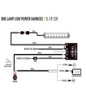 1L-LP-220 Cableado para una Barra LED Lazer 12V | LeonLeds Iluminación
