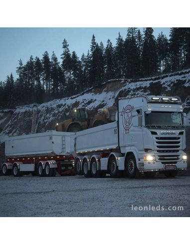 Barra LED com luz de posição Triplo R...