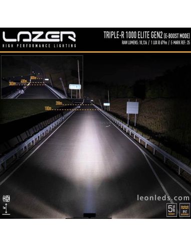 Gamme de faisceaux de barre triple LED Elite R1000 Gen 2 | leonleds
