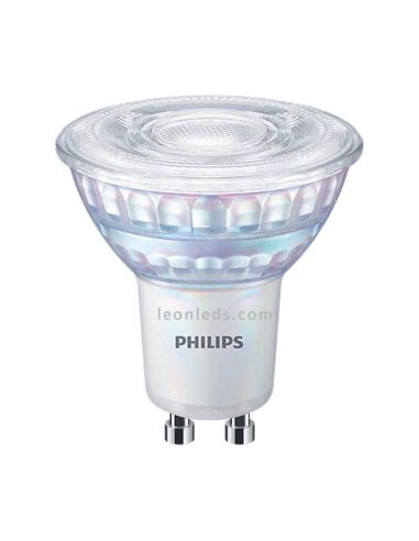 Bombilla LED GU10 Regulable 6,2W - 80W 120º Master Ledspot Philips | LeonLeds