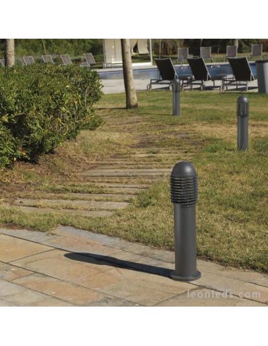 Baliza para exterior Siroco 65Cm Antracita 286A-G05X1A-04 Dopo | LeonLeds