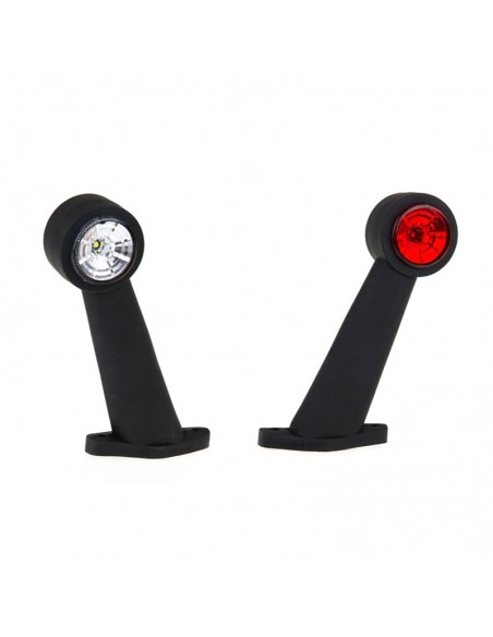 Buzina de LED Longa Diagonal FT-009 E - 2 Funções Fristom | Leon Iluminação LED