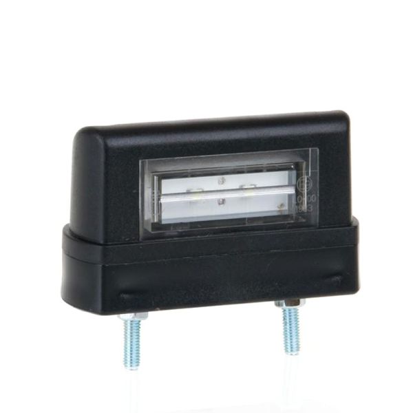 Luz de Placa de Carro LED Preto Vermelho 2 LED Aprovado Luz de Placa de Carro 12v 24v Fristom FT016 FT-0176 | leonleds