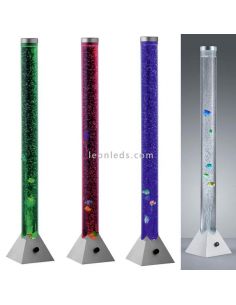 Luminária de pé multicolor Aquário RGB MOTION TRIO LIGHTING| luminária de chão moderna | Leon Iluminação LED