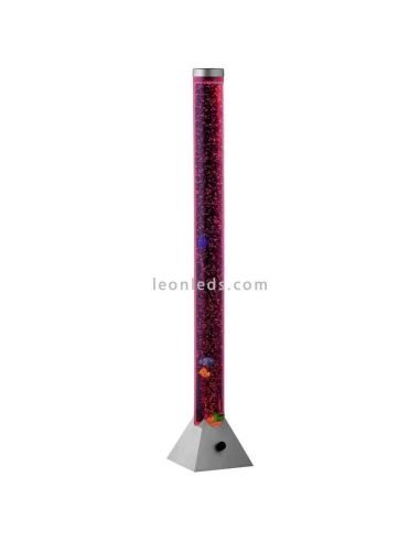 Lámpara de pie multicolor pecera RGB MOTION TRIO LIGHTING| con peces plástico | LeonLeds Iluminación