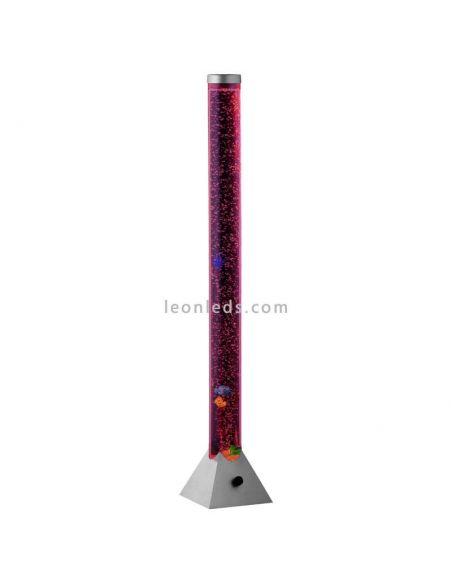 Lámpara de pie multicolor pecera RGB MOTION TRIO LIGHTING| con peces plástico | LeonLeds Iluminación