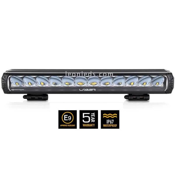 Barra de LED Triple R 1250 Gen 2 Standar 125W 59Cm Con Luz de Posición 00R12-G2-B Lazer | LeonLeds