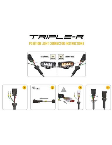 Barra de LED Triple R 1250 Gen 2 Standar 125W 59Cm Con Luz de Posición y Eboost 00R12-G2-B 5060404993921 Lazer | LeonLeds